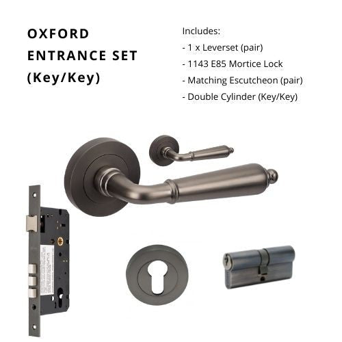 Oxford - Graphite Nickel - Just Doors NSW