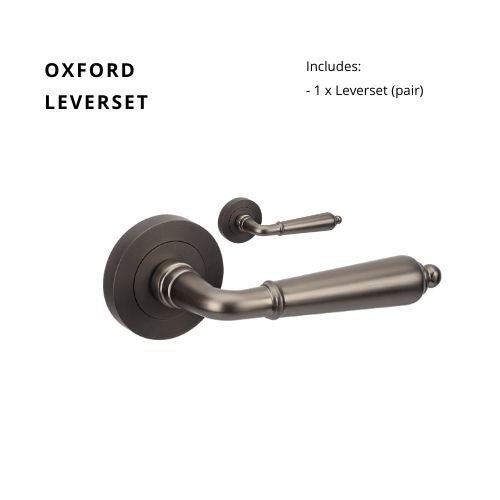 Oxford - Graphite Nickel - Just Doors NSW