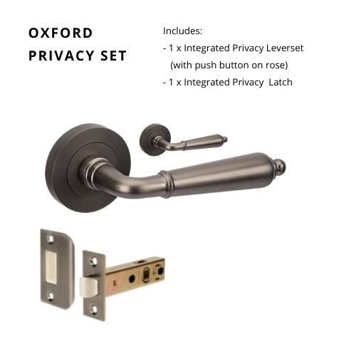 Oxford - Graphite Nickel - Just Doors NSW