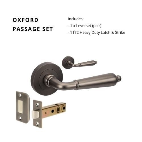 Oxford - Graphite Nickel - Just Doors NSW