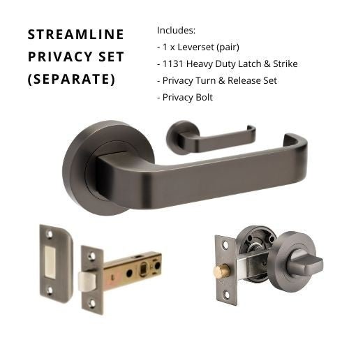 STREAMLINE - Graphite Nickel - Just Doors NSW
