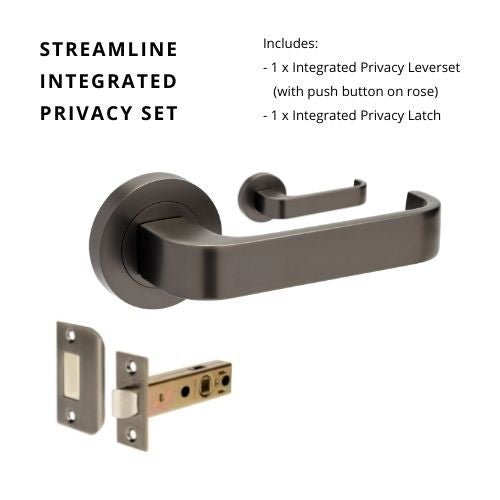 STREAMLINE - Graphite Nickel - Just Doors NSW