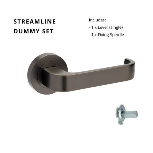 STREAMLINE - Graphite Nickel - Just Doors NSW