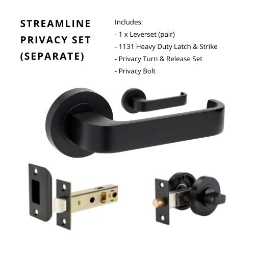 STREAMLINE - Matt Black - Just Doors NSW