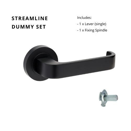 STREAMLINE - Matt Black - Just Doors NSW