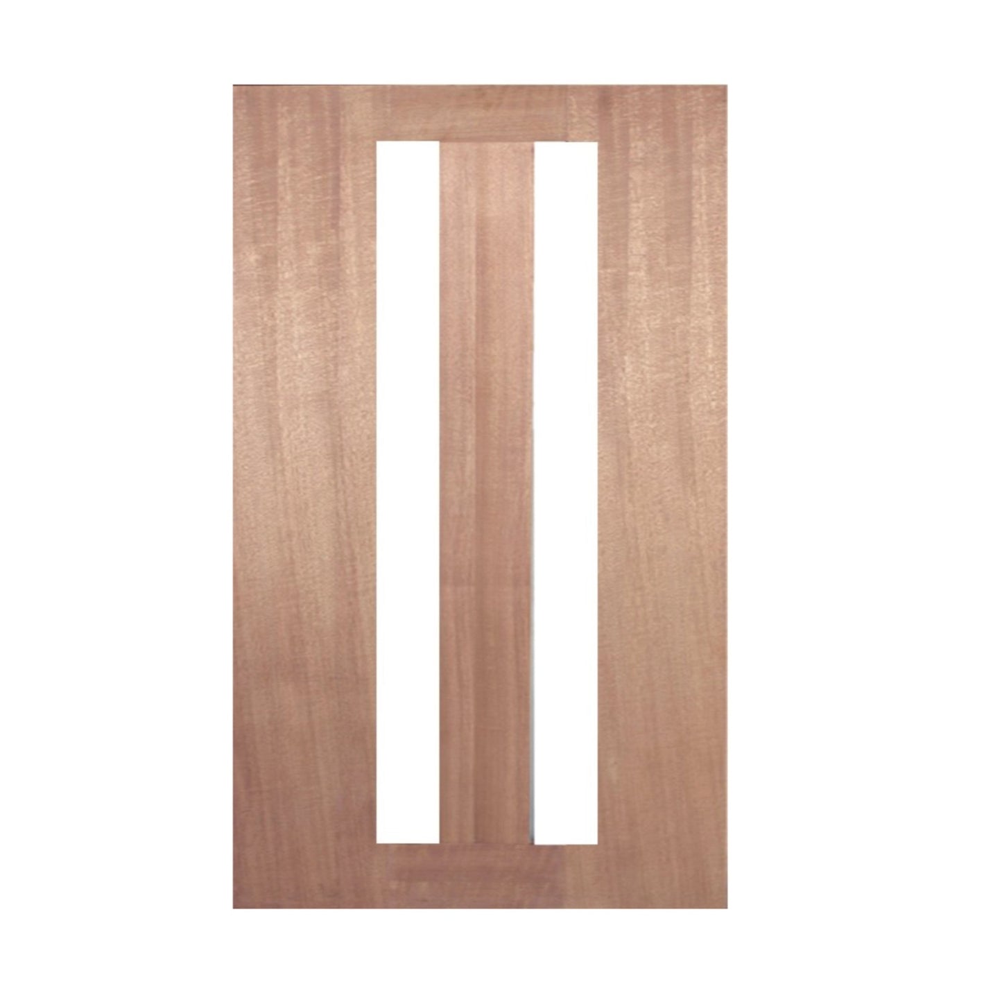 Vertical 2 Lite - With more Glass options - Just Doors NSW